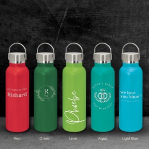 Personalised Insulated Carry Bottle 600ml