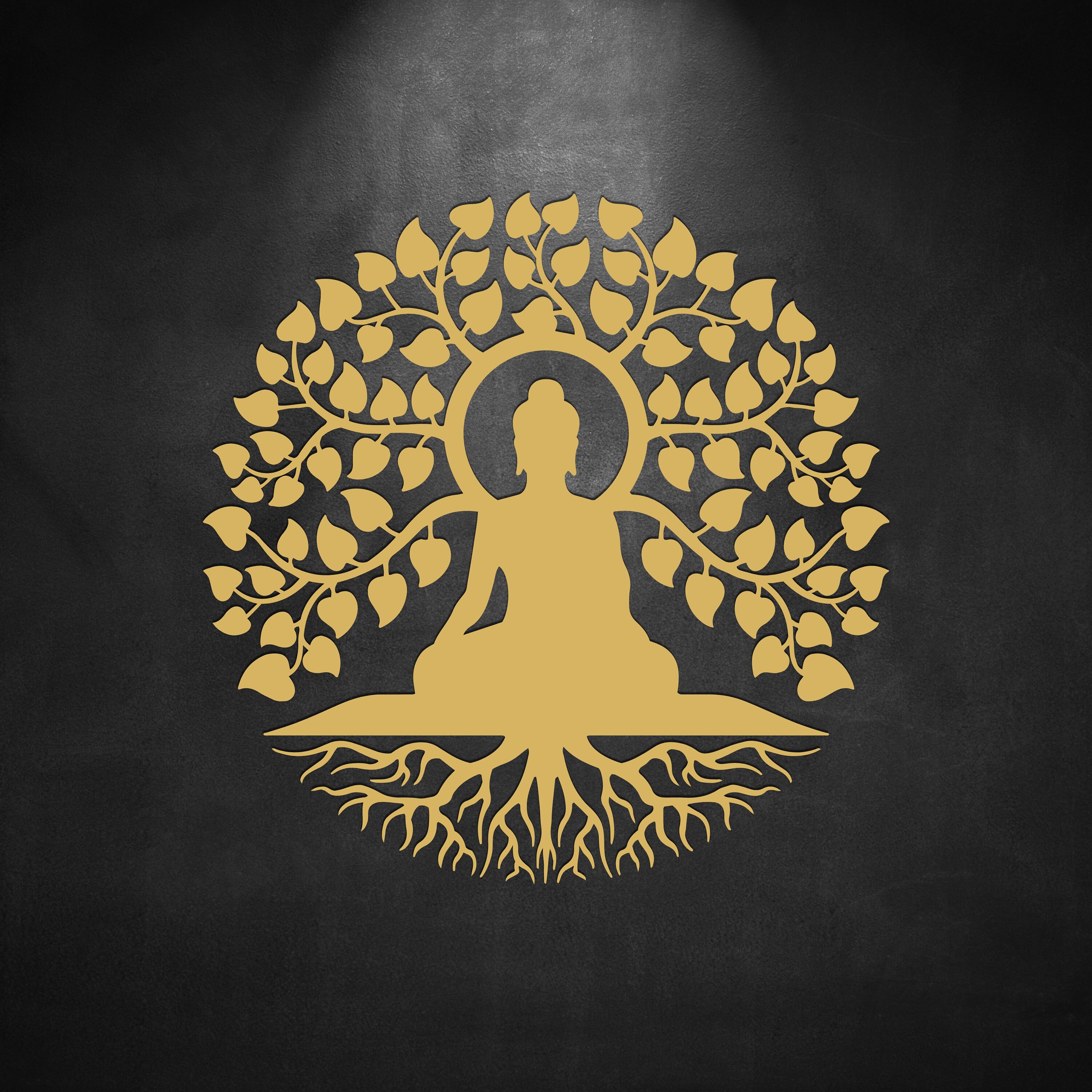 3 Buddha-Wandbilder Aus Holz – Spirituelle Dekoration Für Zuhause, Yoga & Meditation