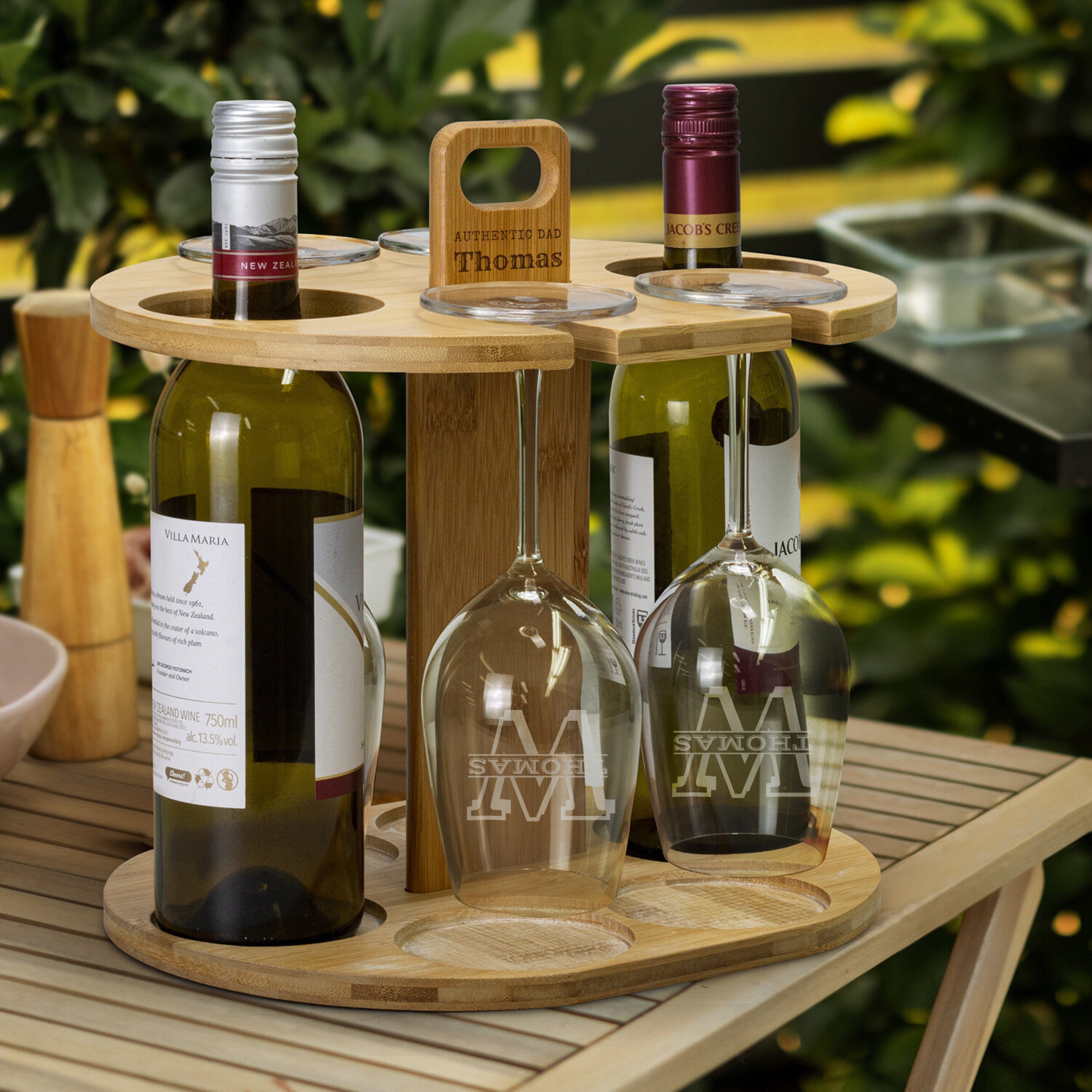 Personalized Wine Rack Etsy UK