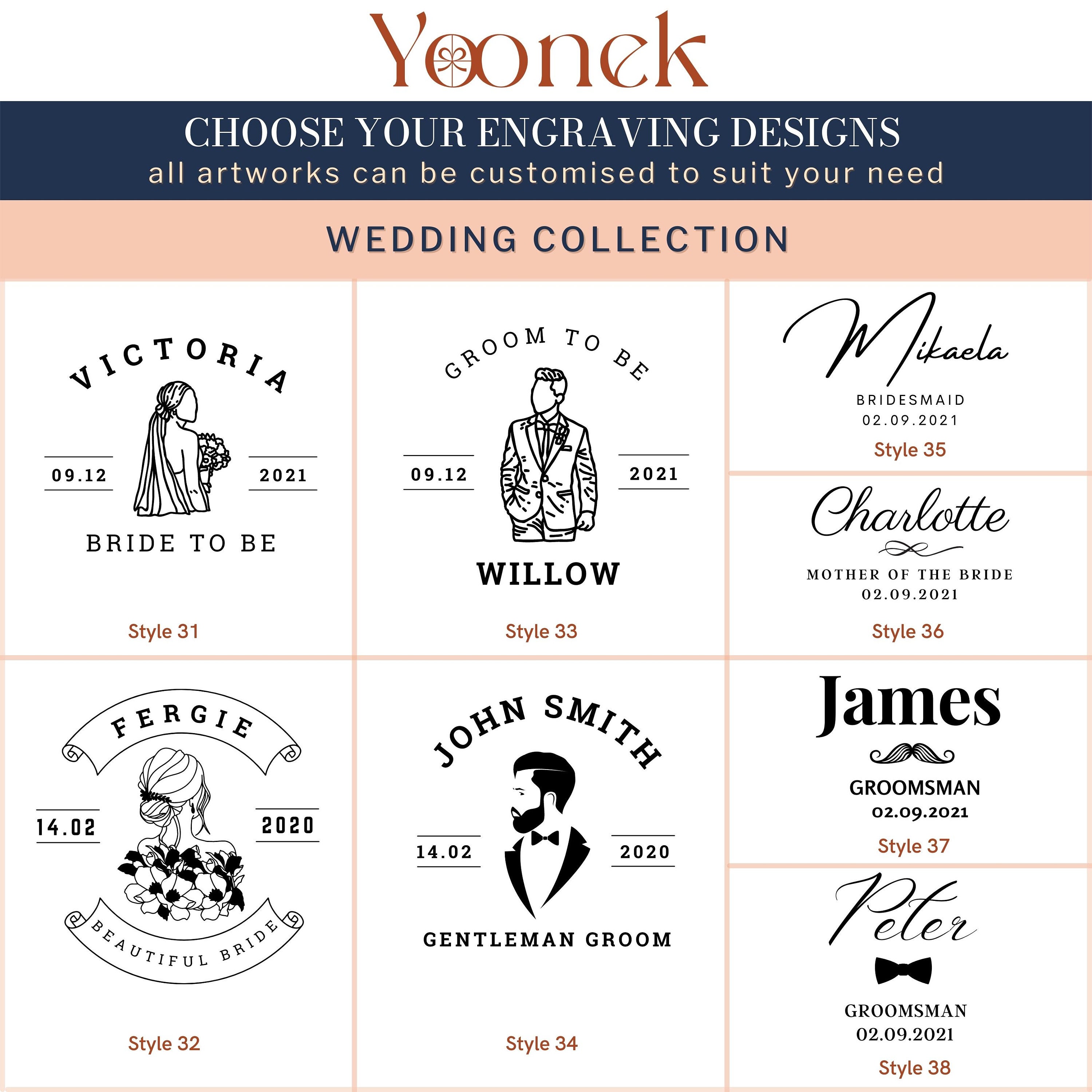 Personalised 360ml Glass, Laser Engraved Cocktail Soft Drink/ Wine Whiskey Glasses, Corporate Housewarming Wedding Bridesmaid Groomsmen Gift