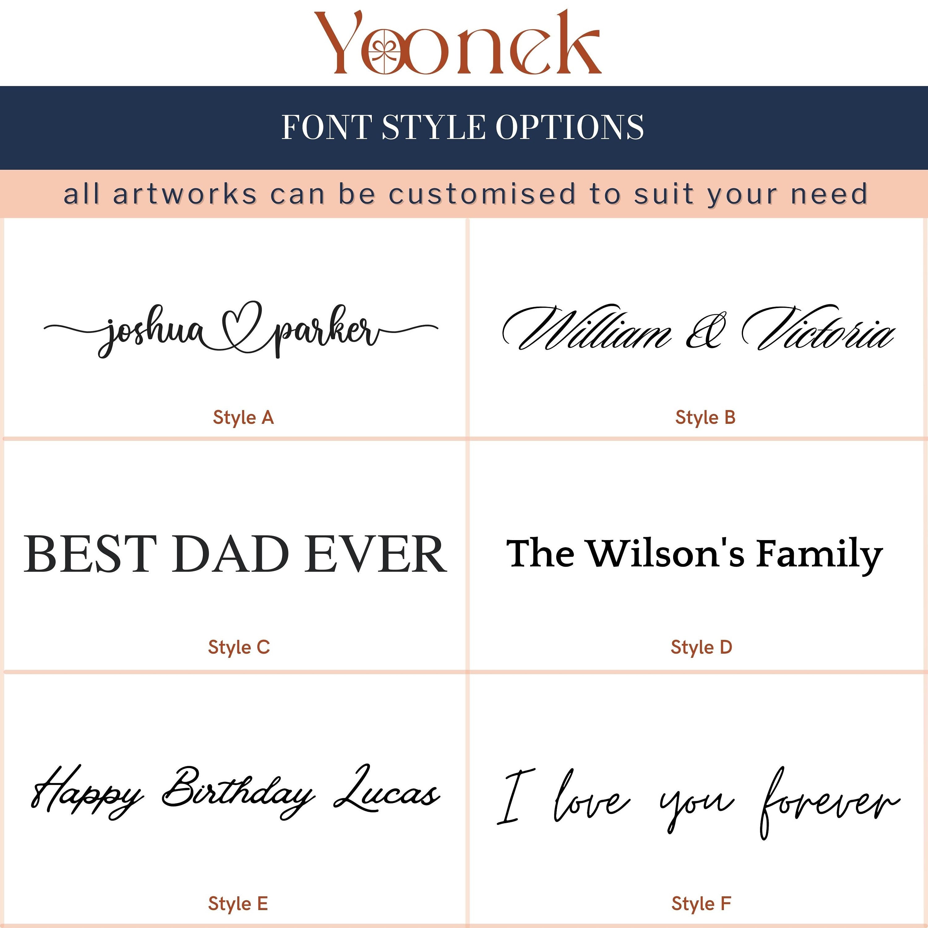 Custom 3D Collage Best Dad Photos & Names LED Night Light, Personalised ...