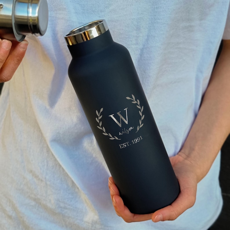 Personalised Insulated Carry Bottle 600ml