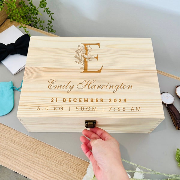 First Born Keepsake Box Etsy