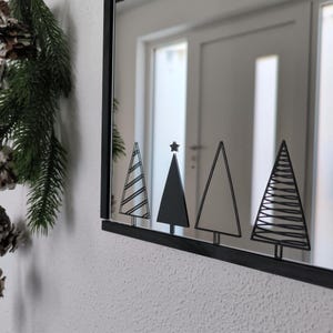 Christmas tree stickers | Christmas tree stickers | Christmas decorations | Christmas stickers | Christmas tree stickers | Mirror stickers