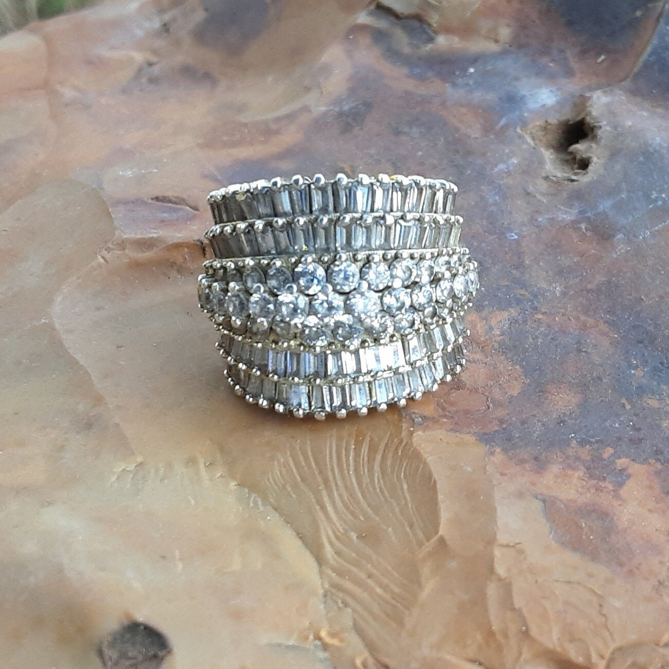 Sterling Silver Ring Stamped 925 CN FZN Etsy