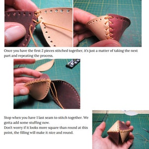Juggling Ball Leather PDF Pattern - Etsy