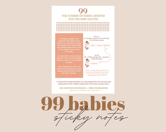 99 Babies Sticky Notes