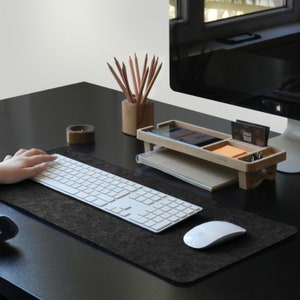Premium Wool Felt desk mats/desk pads, non slip, writing pad, mouse pad, mouse mat, home office, desk accessories, office accessories