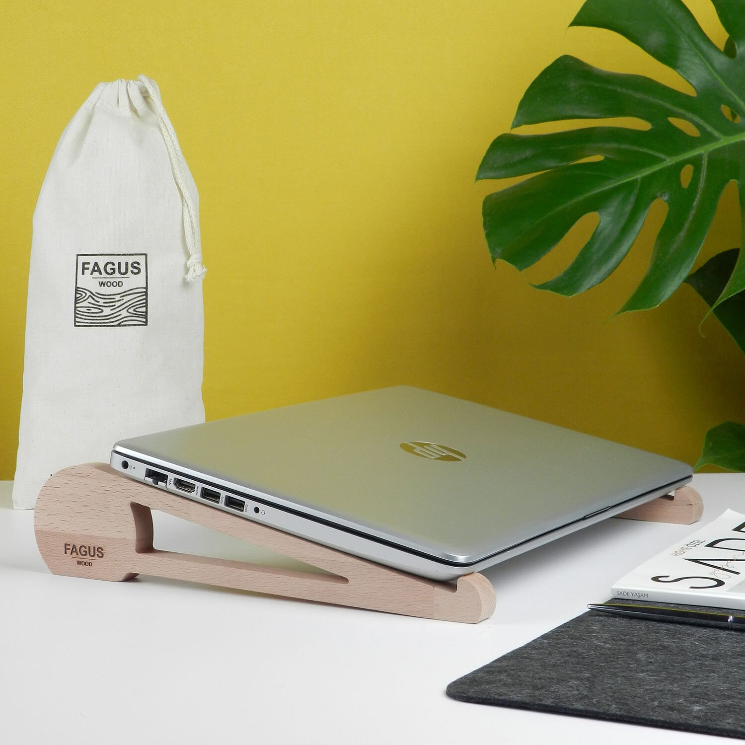 Best wood lap stand. Laptop stand for gift. Handy wood laptop Etsy