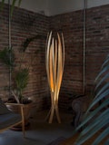 Hedra Floor Lamp | Scandinavian Style Wooden Floor Lamp | Decorative Floor Lamp | Home Office Decor - Gift Idea
