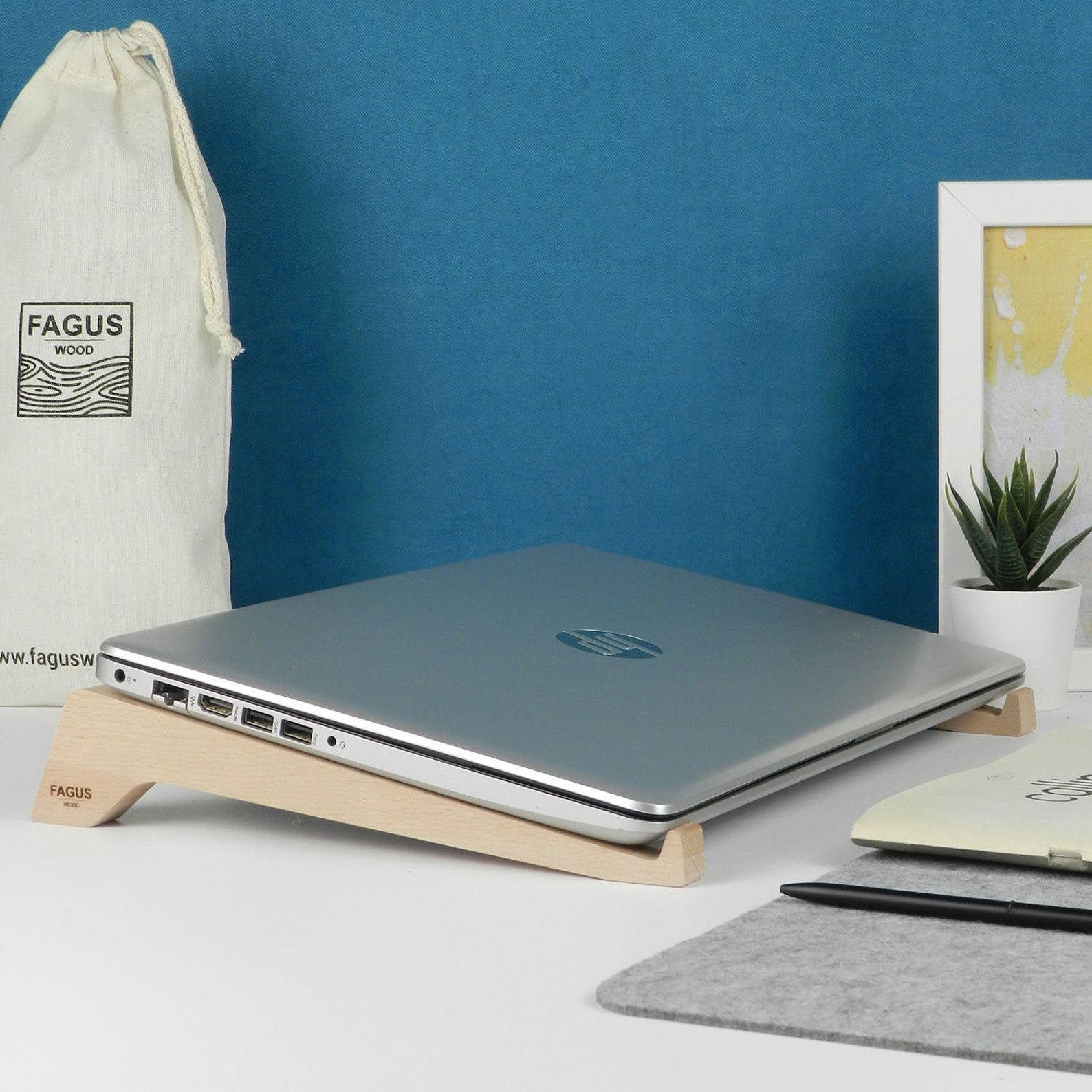 Laptop Stand Notebook Stand Wood Laptop Stand Macbook Etsy