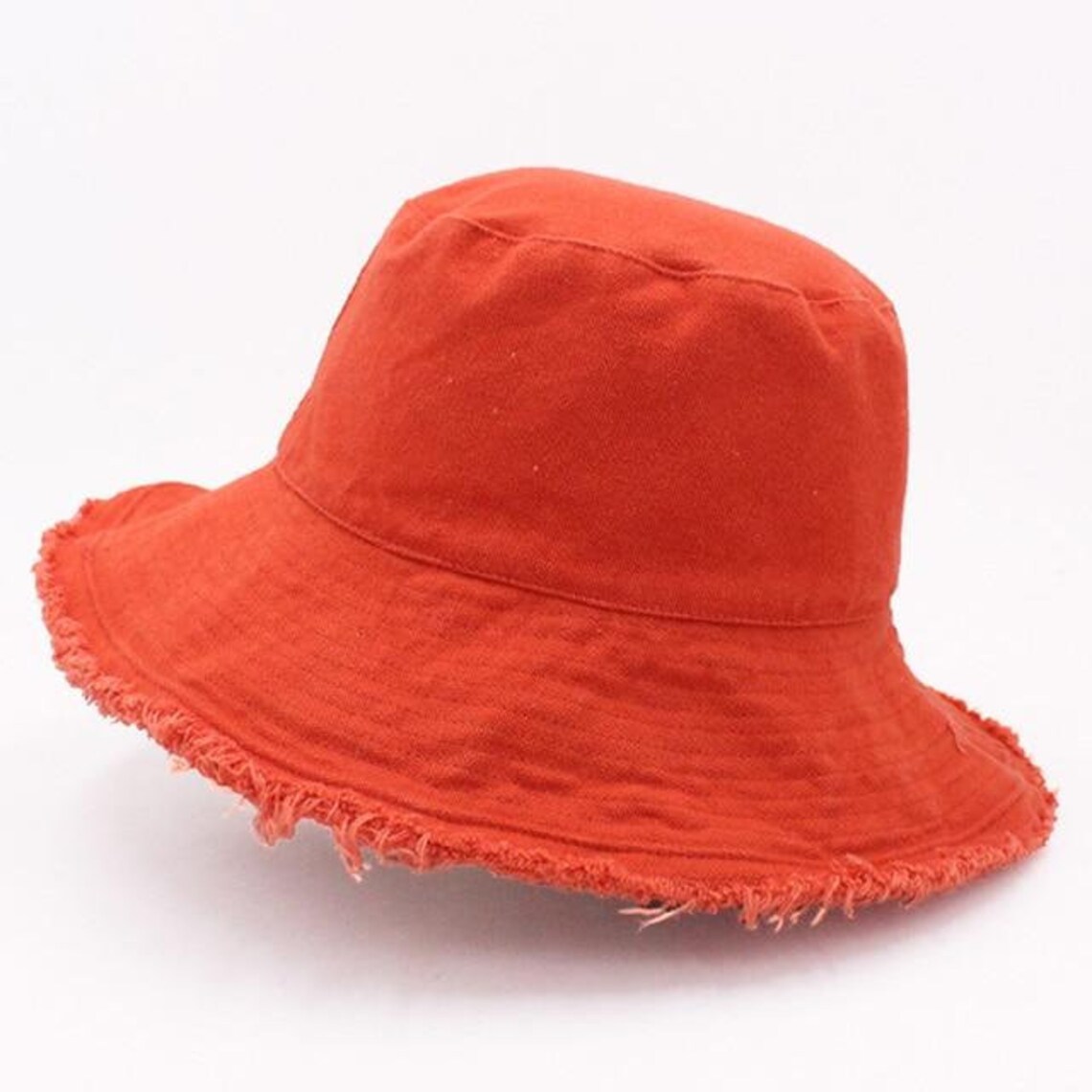 Distressed Bucket Hat Etsy