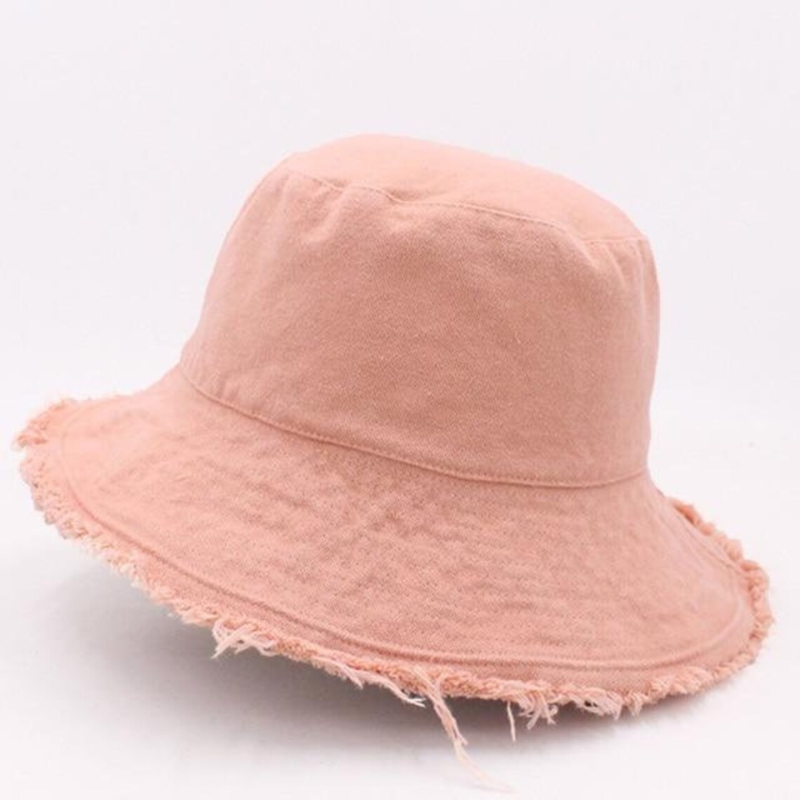 Distressed Bucket Hat Etsy