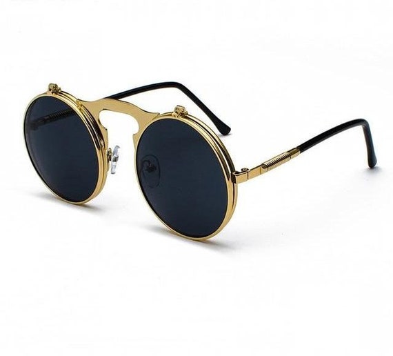 Steampunk Flip Sunglasses - Etsy