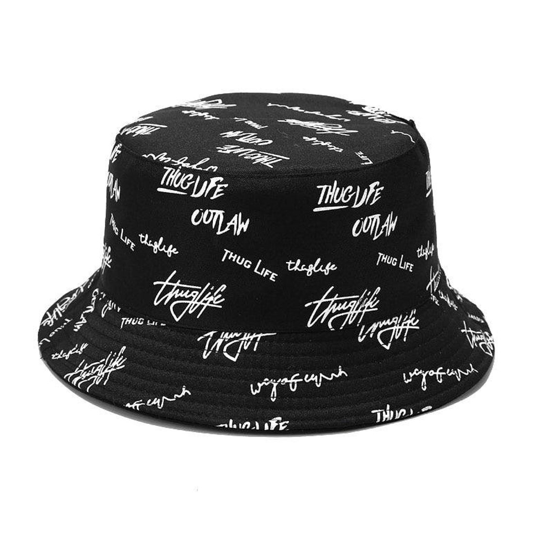 Thug Life Bucket Hat Etsy