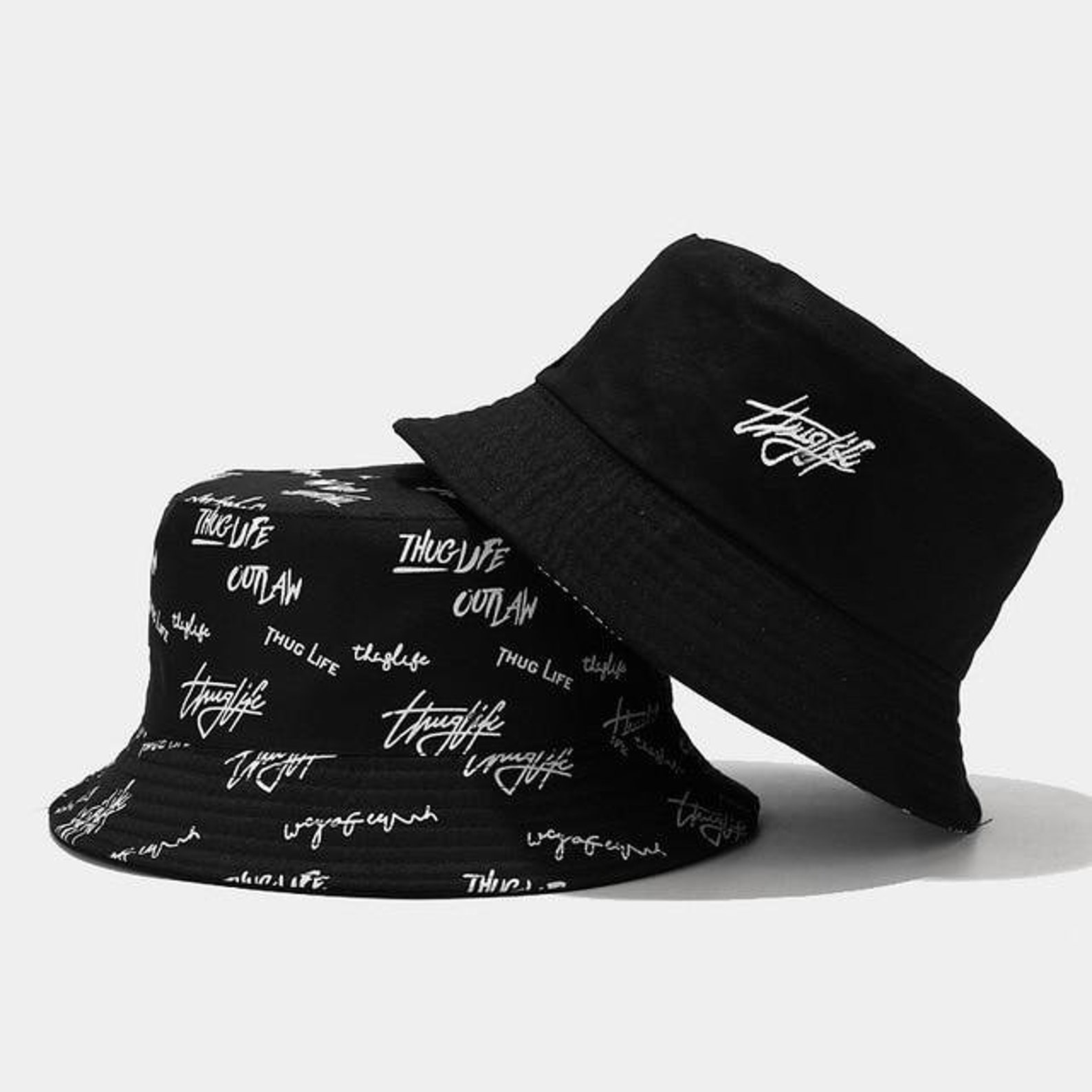 Thug Life Bucket Hat Etsy