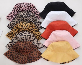 Leopard Bucket Hat - Etsy