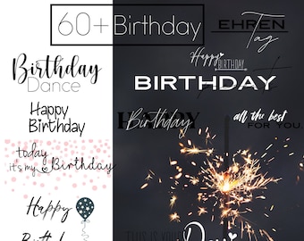 Instagram Stickers Birthday