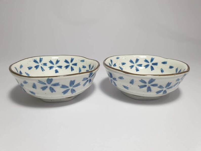 A pair of Japanese Small Sauce Bowl Japanese Dipping Bowls Etsy