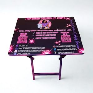 Custom TV tray