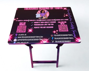 Custom TV tray