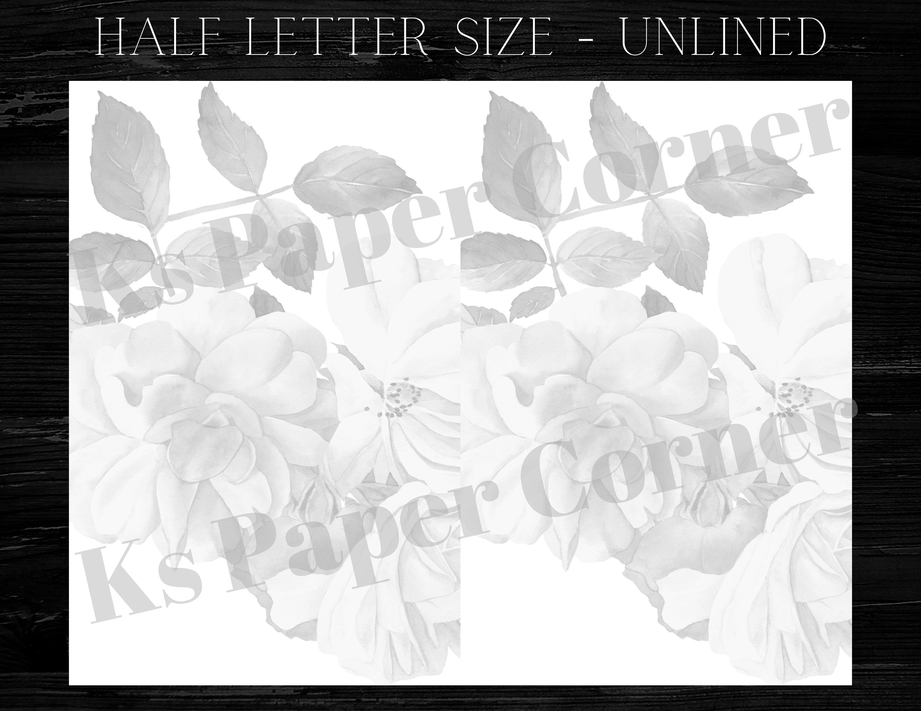 Papel De Luto DIN A4 90 G/m² - 50 Hojas, Diseño Marco Negro Con Pluma, Para Condolencias Y Funerales