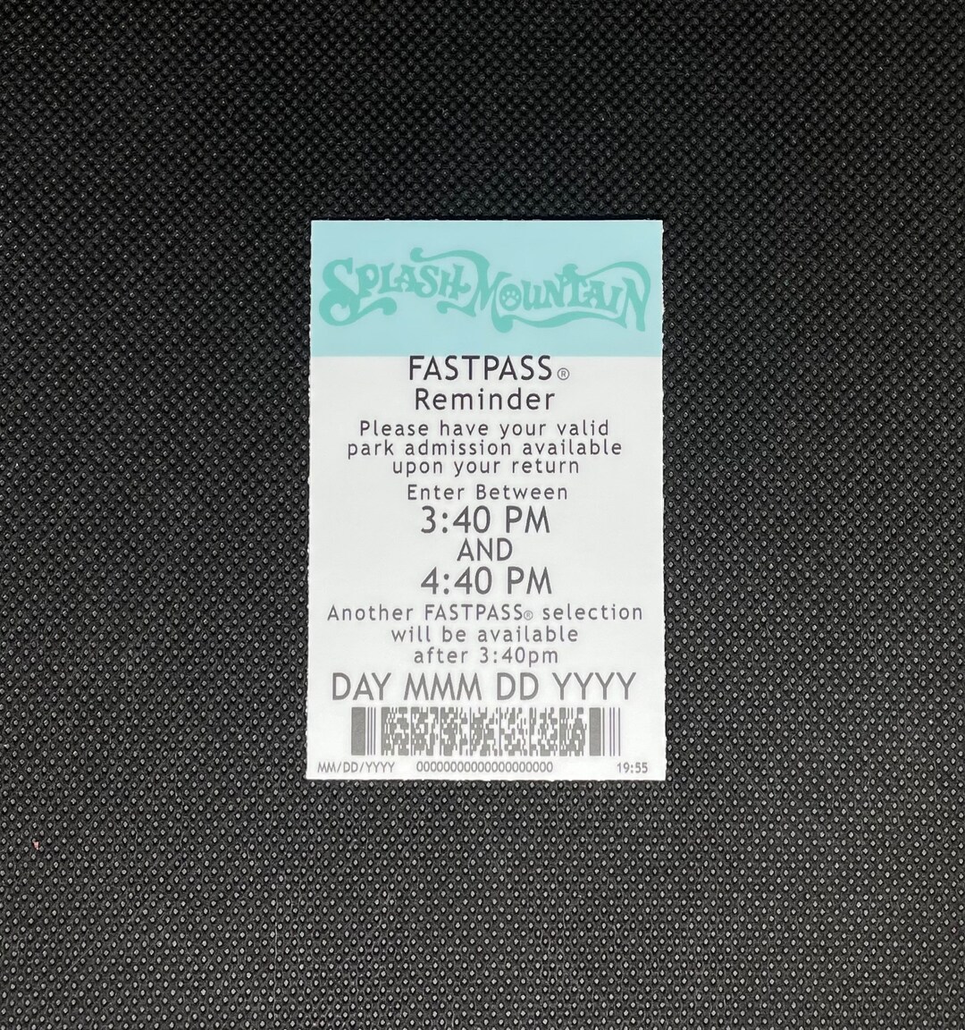 Splash Mountain Fastpass Sticker - Etsy