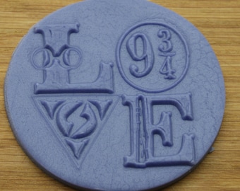 Harry Potter embosser fondant stamp, cookie embosser, cupcakes, cake topper debosser, Harry Potter birthday, Harry Potter Cookies, Debosser