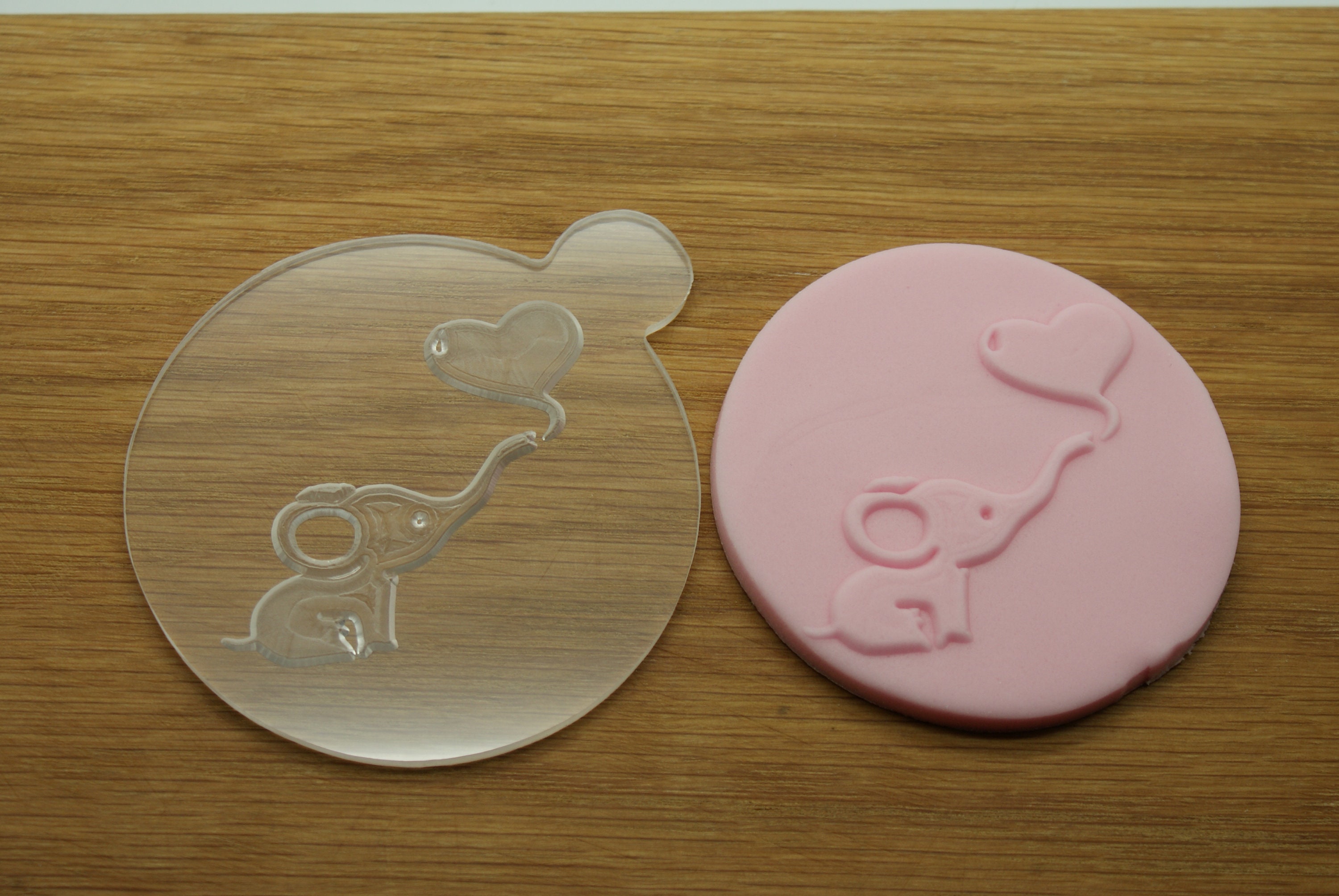 Baby Shower Embosser Fondant Stamp Acrylic Embosser for Etsy
