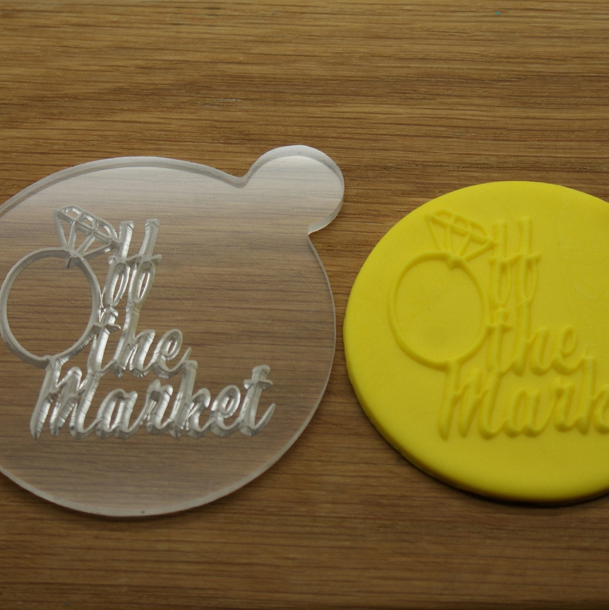 Embosser de biscuit engagé timbre de biscuit dengagement Etsy