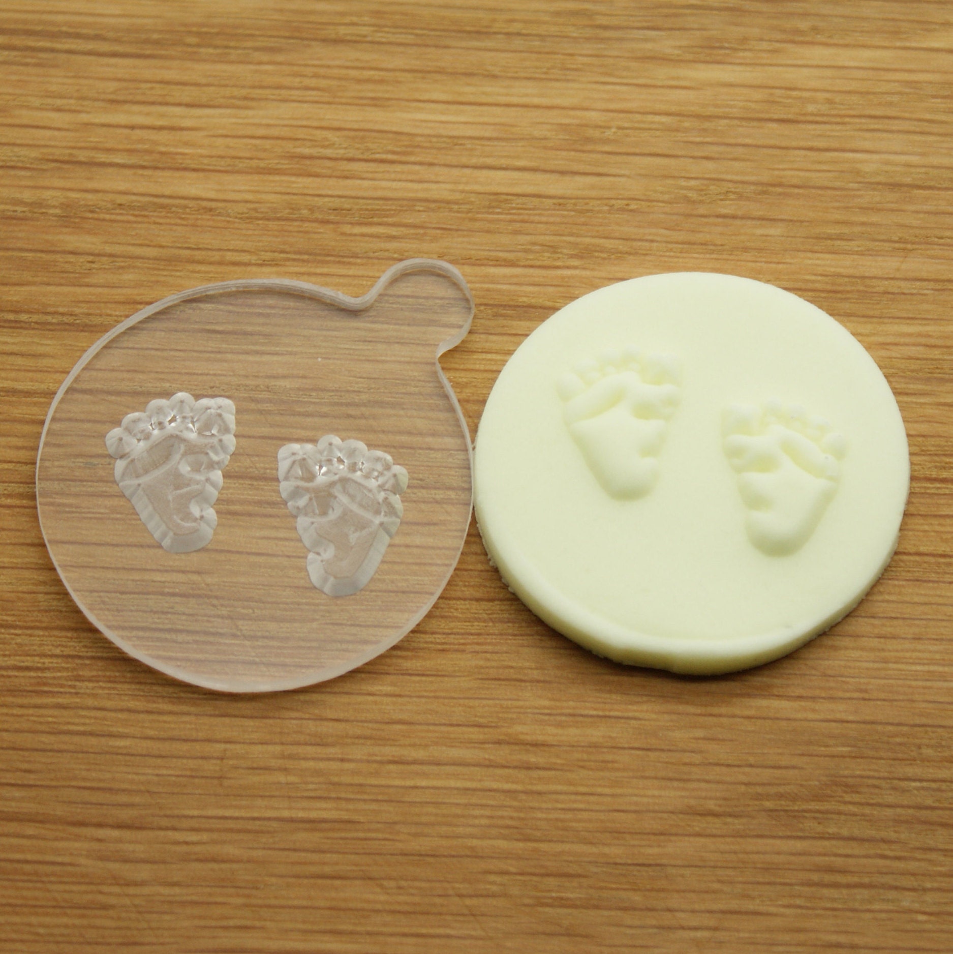 Set of Baby Shower Embossers Fondant Stamp Acrylic Embosser Etsy UK