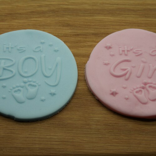 Baby Boy Fondant Icing Embosser Stamp for Cookies Biscuits & Etsy UK