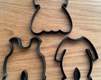 Baby Romper Cookie Cutter Set, Fondant Cupcake Stamp