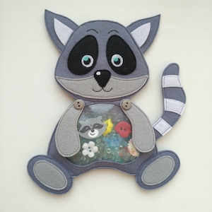 Felt toy, felt animal toys, I spy bag toys, sensory toy, toddler toy