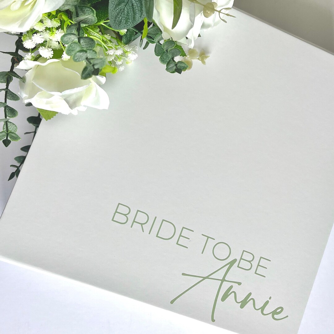 Bride to Be Gift Box Future Mrs Gift Box Gift Box for Bride on Wedding ...