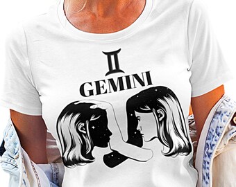 Gemini Shirt, Gemini Zodiac, Gemini Gift, Gemini Horoscope, Gemini, Astrology Shirts, Gift for Gemini, Gemini Birthday, Gemini Sign Shirt
