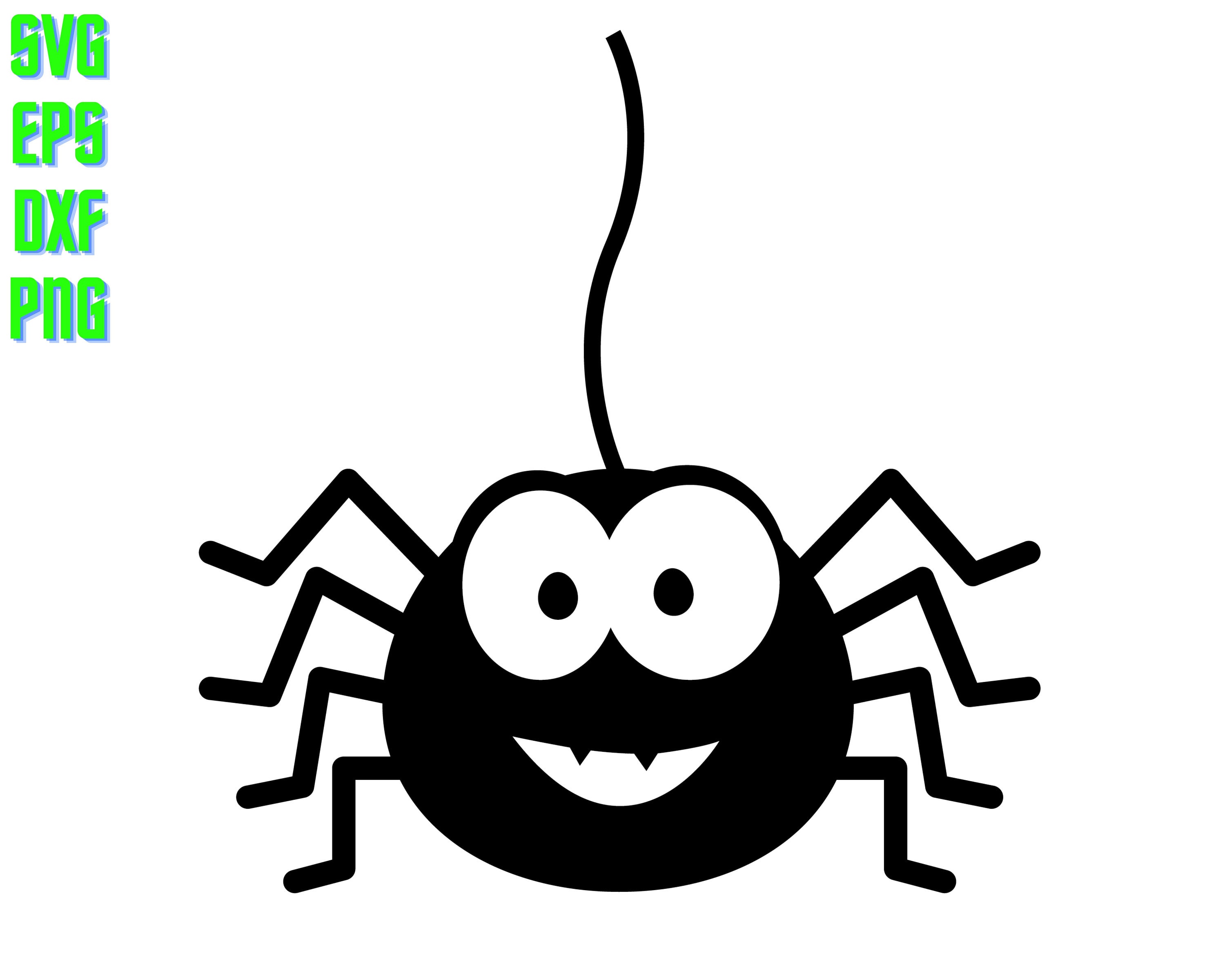 Spider svg halloween svg cut files for cricut spooky sign Svg | Etsy