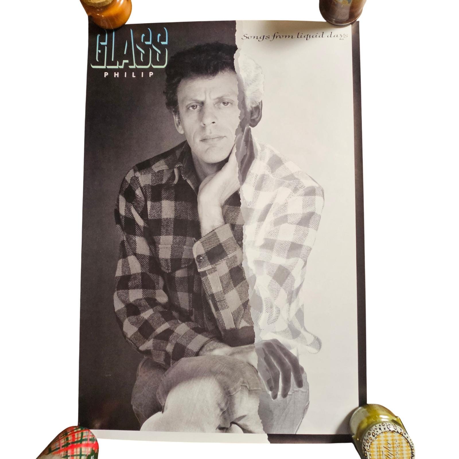 Philip Glass Songs From Liquid Days Vintage 1986 Promo Album 
