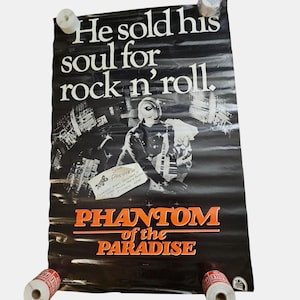 Phantom of the Paradise 1974 Movie Poster 27x40 20th Century Fox Rock Horror