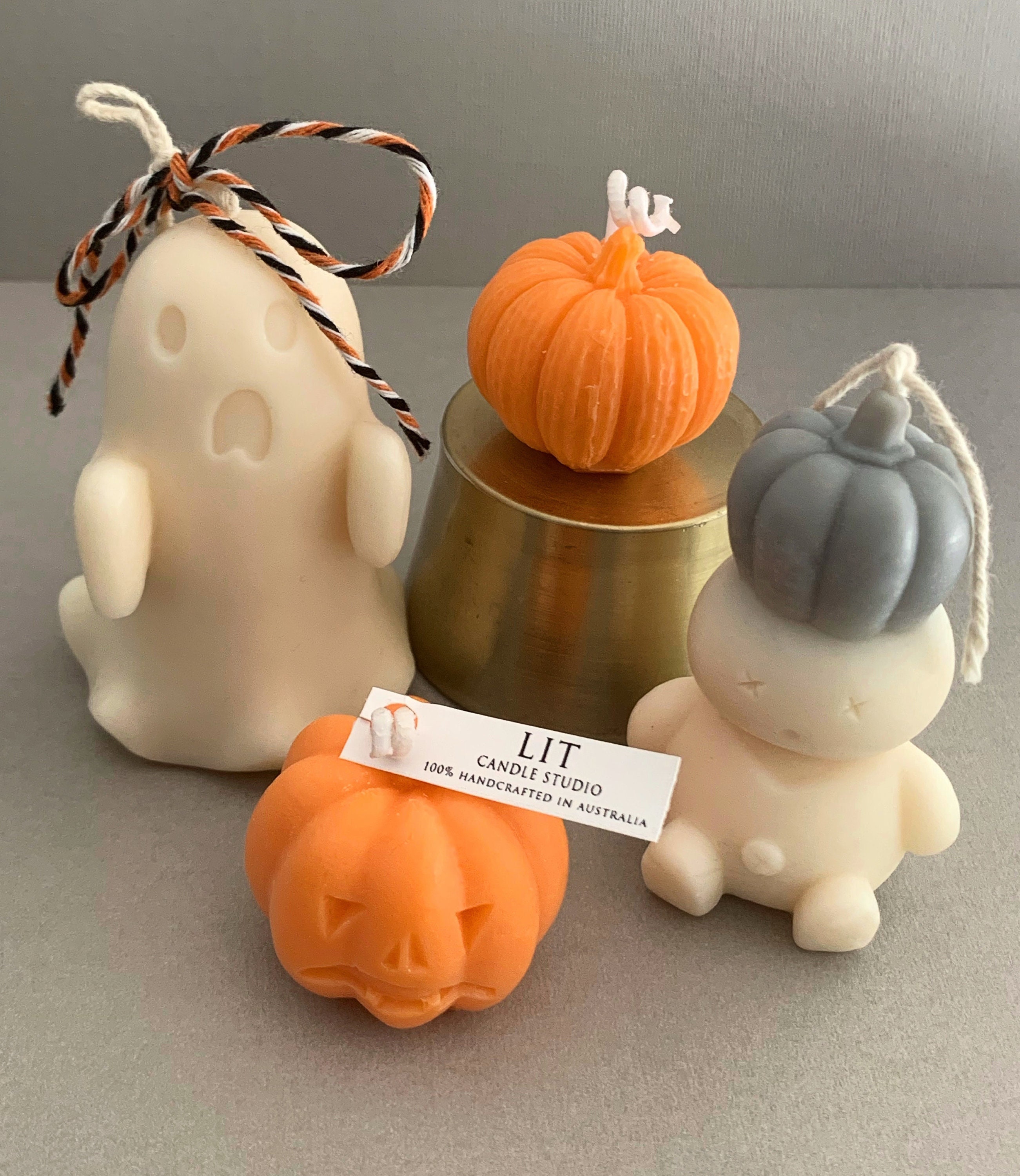Scent-Hi Bougie Parfumées Citrouille Céramique, 700g Citrouille Bougies D' Aromathérapie, Bougies Décoratives Halloween, Bougie Cire De Soja Naturel Pour Halloween, Fête Décor, Décoration D'Intérieur