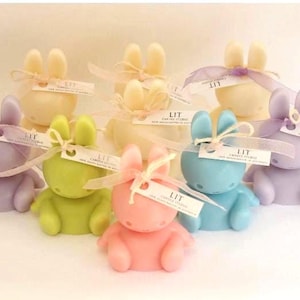 Kerze Cartoon Miffy Bunny, Sojawachs, Kawaii Wohnkultur, Einzigartiges Geschenk, Ästhetische Kerze, Aromatherapie-Hausduft, Duftende Cartoon