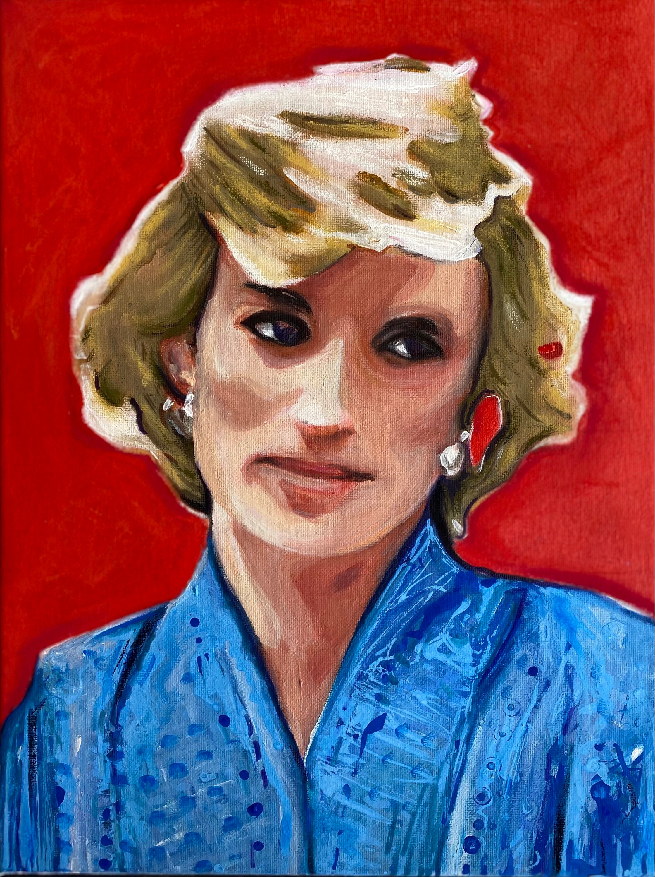 Princess Diana Royal Painting
