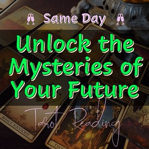 Lecturas de cartas del tarot y adivinaciones Lectura psíquica a ciegas el mismo día: desbloquee los misterios de su futuro. Predicción psíquica