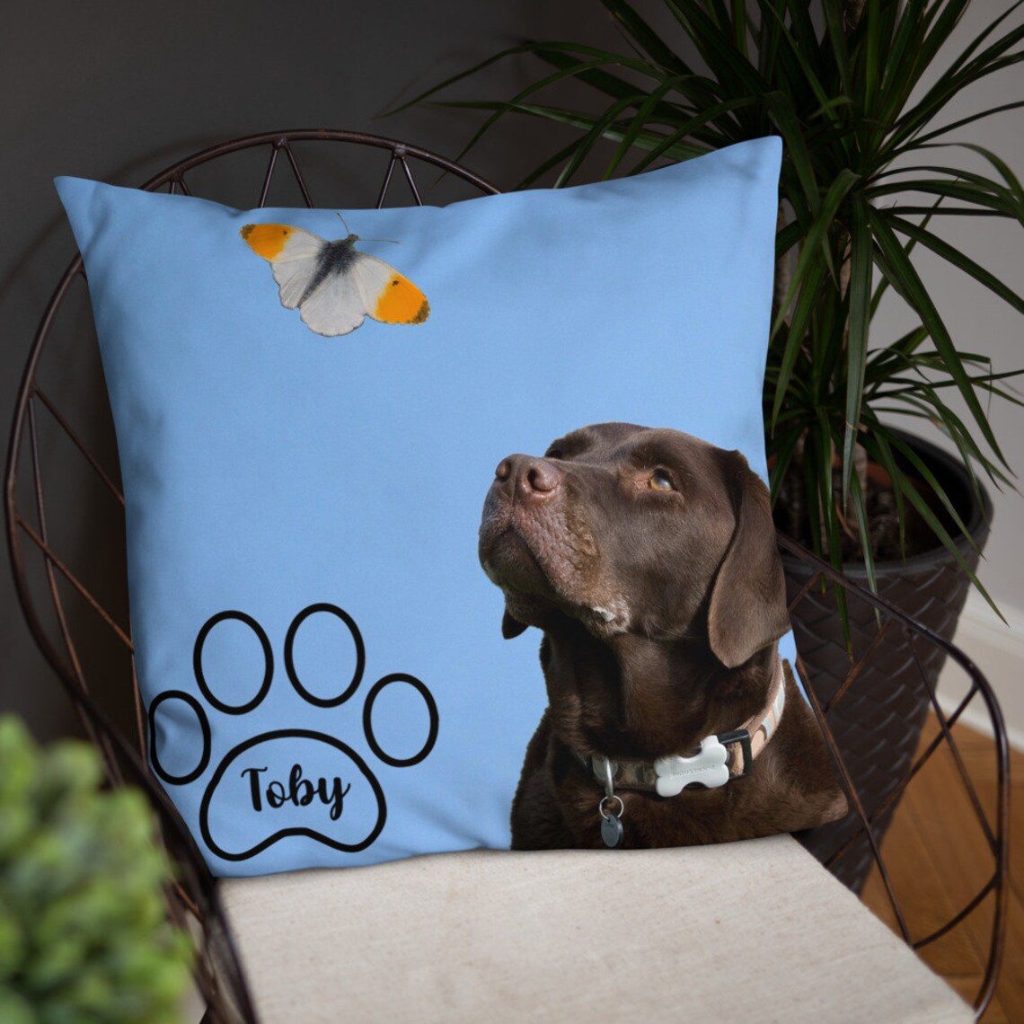 Personalized pet photo pillow pet throw pillow add Etsy