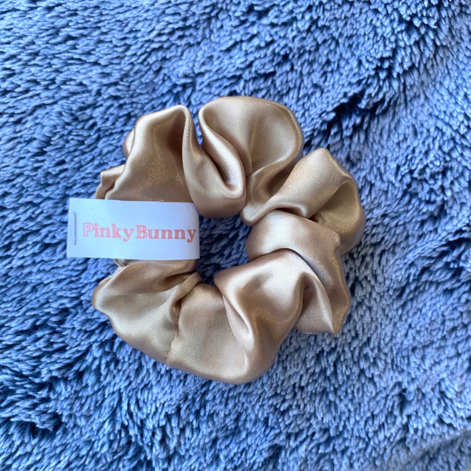 Brown silk scrunchies Satin silk scrunchies smooth and good Etsy