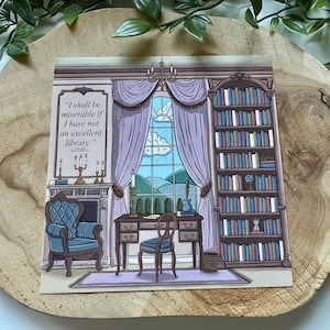 postale de Jane Austen's Pride & Prejudice de Zazzle.be Liste d'envies Vous avez des idées ? Littérature | Littérature | Carré | Impression