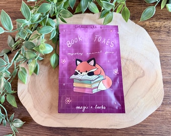 Book Foxes Enamel Pin Blind Bag | Reading | Books | Secret