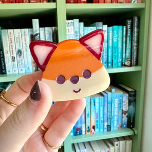 Fox Hair Clip | Cute Hair Claw | Accessoires | Foxes | Woodland