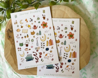 Journal Stickers Sticker Sheet