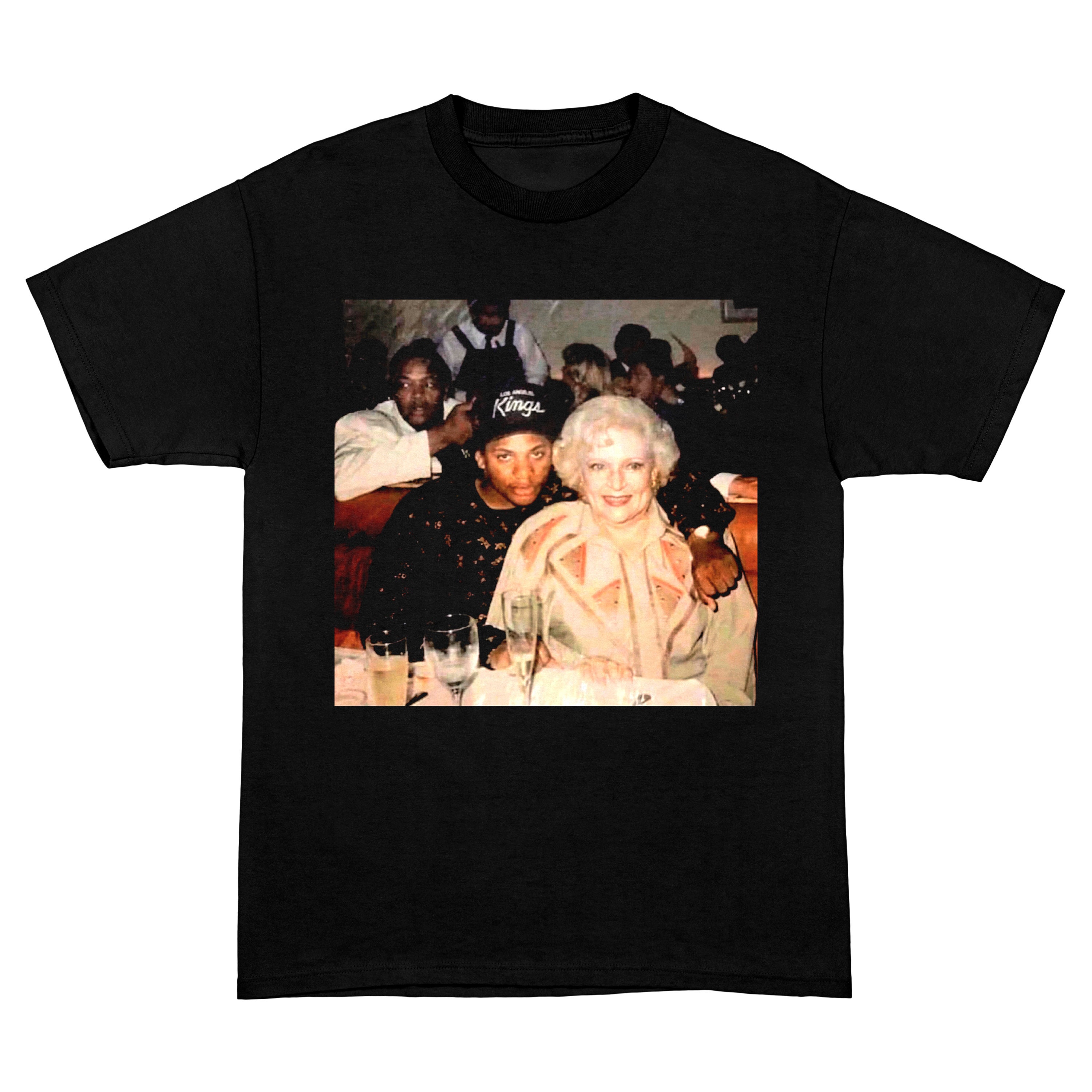 Betty White Eazy E Shirt, Compton Rapper Tee, Betty White Stay Golden T-shirt